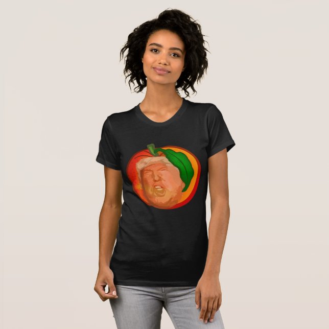 Trump in Peach Women's OM T - Shirt, Impeach Shirt (Vorne ganz)