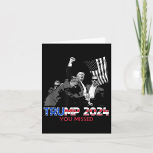Trump Ination Bloody Ear Butler Trump Xou vermisst Karte