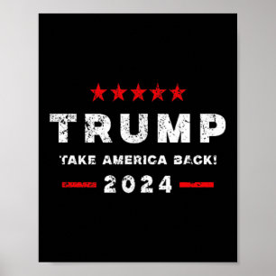 Trump Ination Versuch, Sie haben zweimal zwei Seit Poster