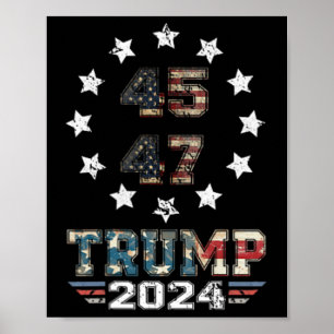 Trump Ination Versuch Trump 2024 Sie zweimal vermi Poster