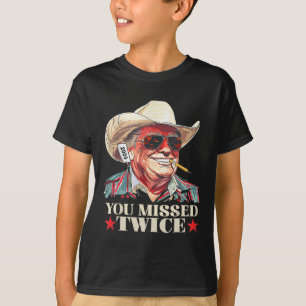 Trump Ination Versuch Trump 2024 Sie zweimal vermi T-Shirt