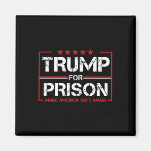 Trump ins Gefängnis 2025 Lustiger Trump _1 Magnet