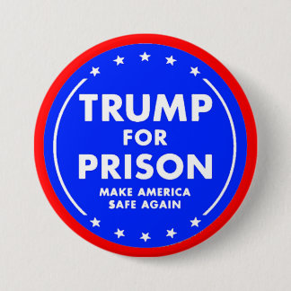 Trump ins Gefängnis Button