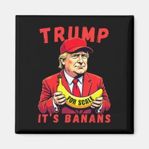 Trump ist Banana (für Maßstäbe) Starship Magnet