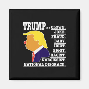 Trump ist ein Clown Magnet