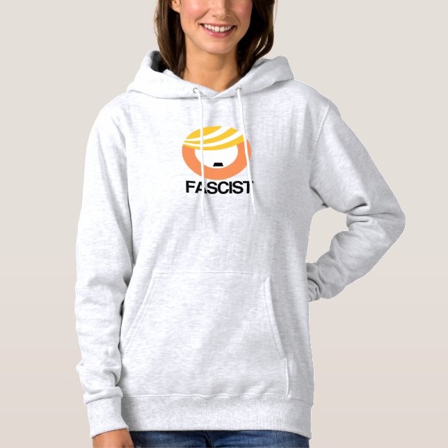 Trump ist ein Faschist Hoodie (Vorderseite)