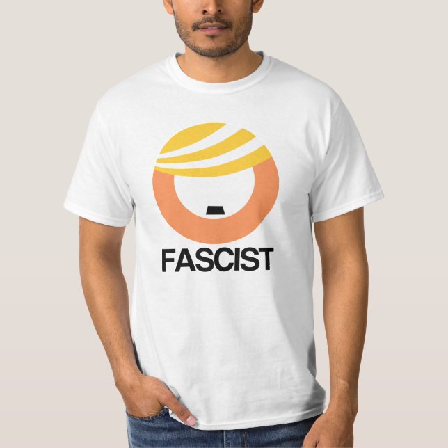 Trump ist ein Faschist T-Shirt (Vorderseite)