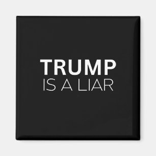 Trump ist ein Lügner - Anti Präsident Donald Trump Magnet