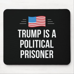 Trump ist ein politischer Gefangener - Mousepad
