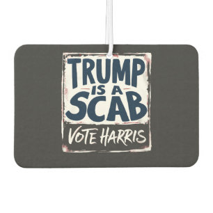 Trump ist ein Scab-Vote-Harris-Wahldemokrat Autolufterfrischer