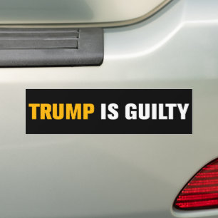 Trump ist ein schuldhaftes Gefängnis, das Anti-Tru Autoaufkleber