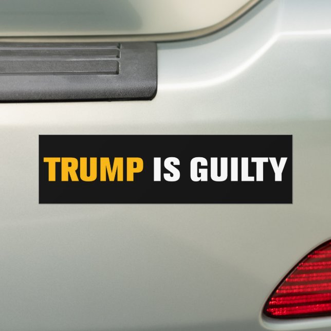 Trump ist ein schuldhaftes Gefängnis, das Anti-Tru Autoaufkleber (Auf Auto)