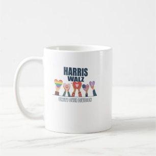 Trump ist ein Skab-Vote Harris Kaffeetasse