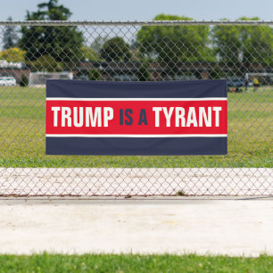 Trump ist eine Tyrann-Politik der Republikanischen Banner