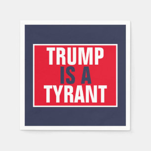 Trump ist eine Tyrann-Politik der Republikanischen Serviette