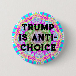 Trump ist gegen die Wahl Button