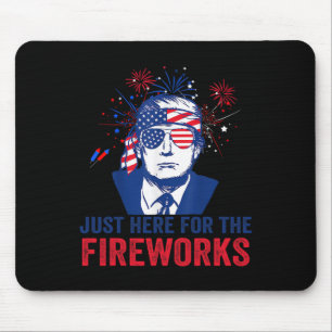 Trump ist hier nur für das Feuerwerk Lustiger 4. J Mousepad