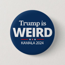 Trump ist komisch, lustig gegen Trump , 2024 Kamal Button