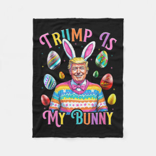 Trump ist mein sonniger Frühlingsjäger und macht O Fleecedecke