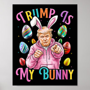 Trump ist mein sonniger Frühlingsjäger und macht O Poster