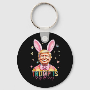 Trump ist mein sonniger Witz Trump Bunny Ostereier Schlüsselanhänger