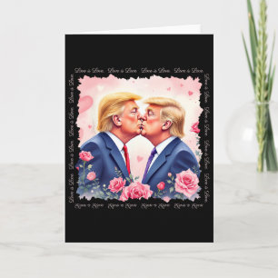 Trump ist mein Valentins-Shirt - Trump Valentinsta Karte