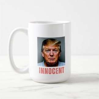 Trump ist unschuldig kaffeetasse