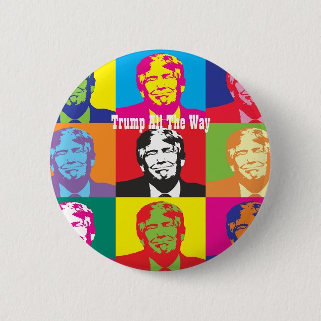 Trump - Ja, 2020 - Offizielle Werbeartikel Button (Vorderseite)