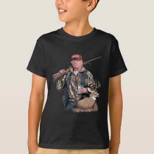 Trump Jagd auf Hirsch (vorne und hinten) macht Jag T-Shirt
