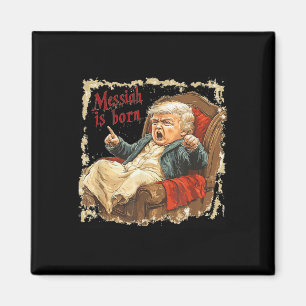 Trump Jesus Christ Ugly Weihnachten Magnet