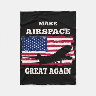 Trump Jet Politisch macht Luftraum wieder groß Fleecedecke