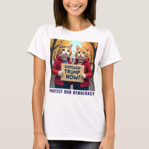 Trump jetzt politisch implizieren T-Shirt