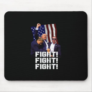 Trump Kämpf Kämpf Kämpf 1 Mousepad