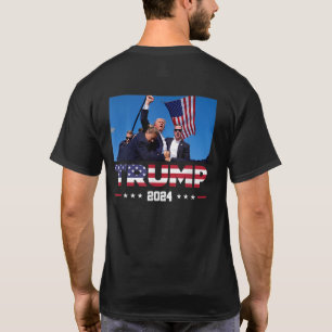 TRUMP Kämpfe Trump Signale an Amerikaner zu kämpfe T-Shirt