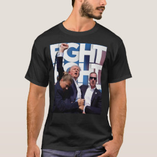Trump kämpft für Amerika Trump untauglich T-Shirt