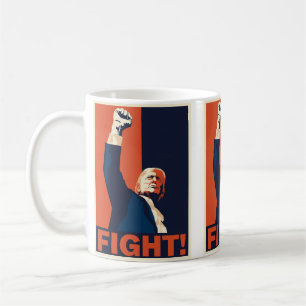 Trump kämpft gegen den Münzkampf: Kampf für die Zu Kaffeetasse