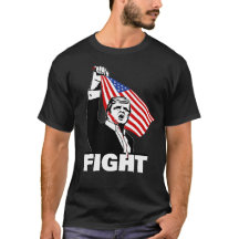Trump kämpft gegen Mordanschlag T - Shirt für Wahl