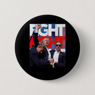 Trump kämpft untauglich für Amerika 1 Button