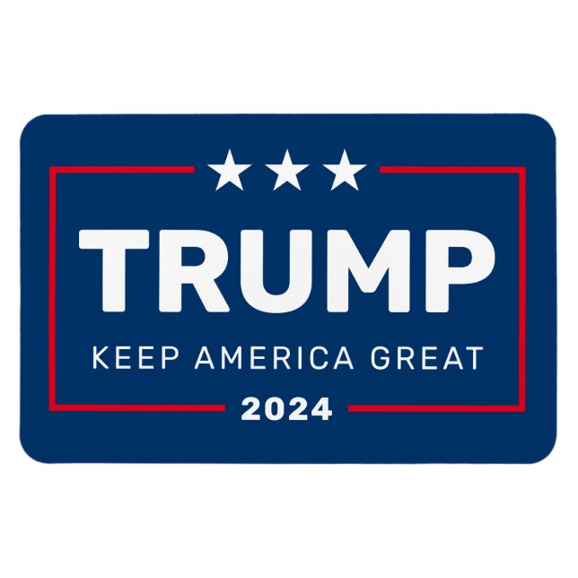 Trump KANN DAS JAHR VERÄNDERN, Behalt Amerika groß Magnet (Horizontal)