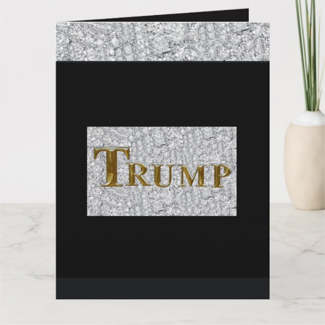 TRUMP KARTE (Vorderseite)