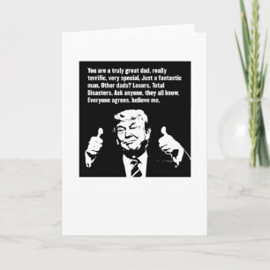 Trump-Karte zum Vater Karte