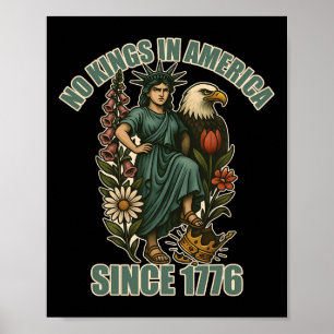Trump Kein König In Amerika Seit 1776 Anti Eis Sta Poster