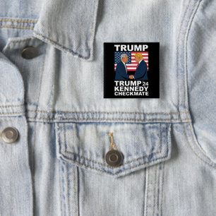 Trump Kennedy Schachmatt 2024 Wähle Trump Kennedy Button