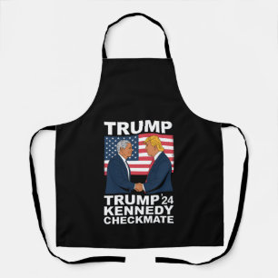 Trump Kennedy Schachmatt 2024 Wähle Trump Kennedy Schürze
