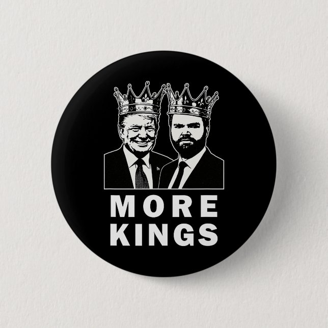 Trump King Patriotic Independence Day 4th Of July  Button (Vorderseite)