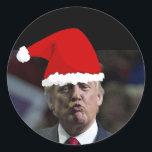 TRUMP KISS CHRISTMAS STICKERS<br><div class="desc">TRUMP KISS CHRISTMAS STICKERS</div>