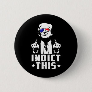 Trump klagt diese politische Verhaftung für Republ Button