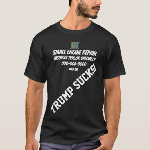 Trump Kleiner Motorreparaturbetrieb-Uniform T-Shirt
