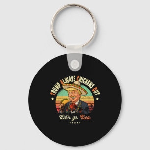 Trump kneift immer Funny Trump T.a.c.o  Schlüsselanhänger