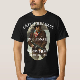 TRUMP KNEIPE FANG SCHWÄNGERN FREILASSEN GRILL T-Shirt